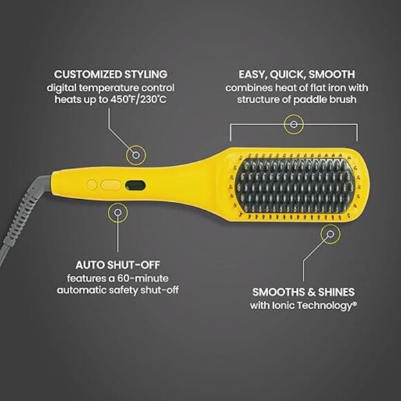 Drybar The Brush Crush Heated Straightening Brush - Picture 2 of 5